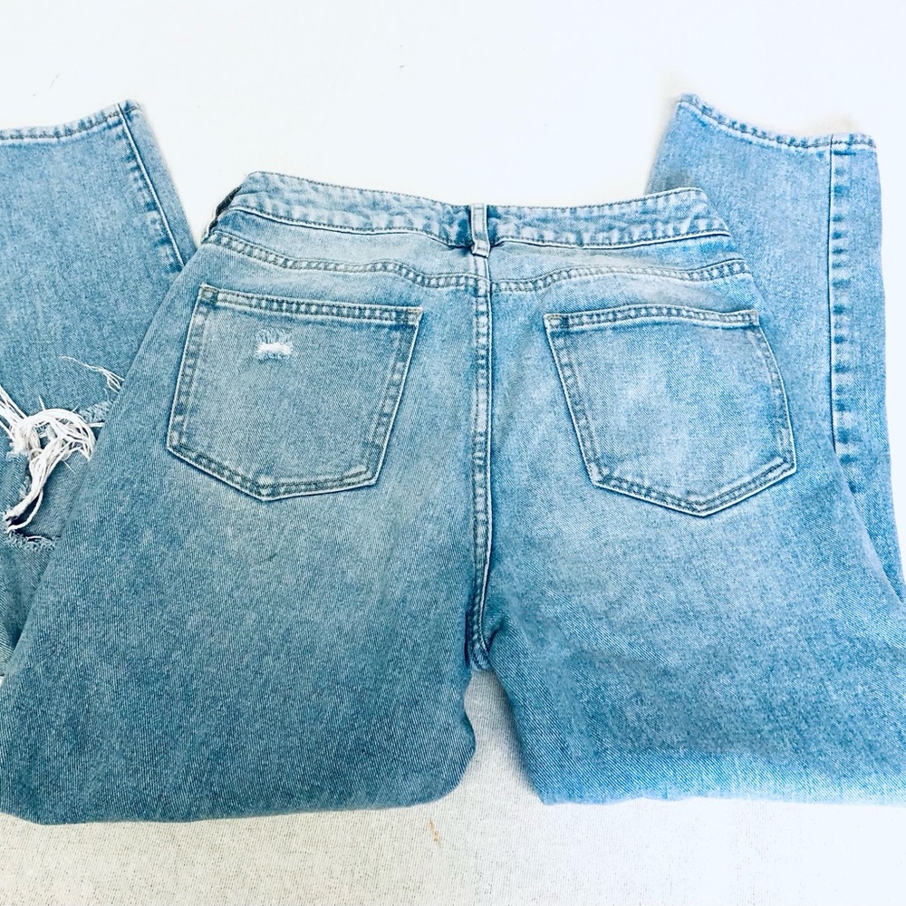 PACSUN DISTRESSED MOM JEANS SIZE 26 - Picture 8 of 11